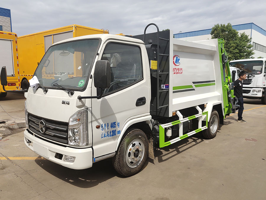 凱馬藍(lán)牌壓縮垃圾車